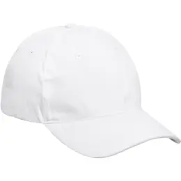 Performance Cap - 6 Panel White